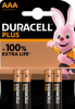 BATERIJE DURACELL 4 X AAA 1,5V