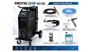 SPARTUS TIG ProTIG 325PW AC/DC kpl (66768)