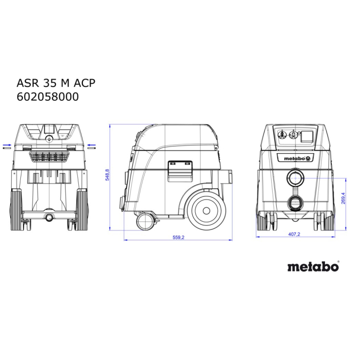 SESALEC METABO ASR 35 M ACP