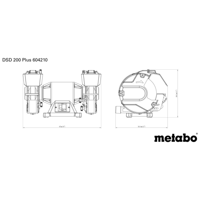 NAMIZNI BRUSILNIK DSD 200 PLUS 400V slika