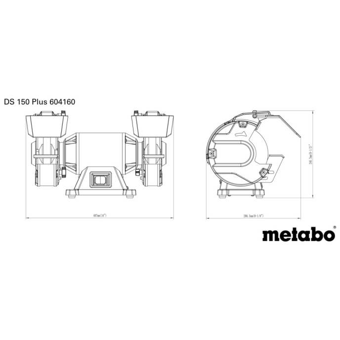 NAMIZNI BRUSILNIK METABO DS 150 PLUS slika
