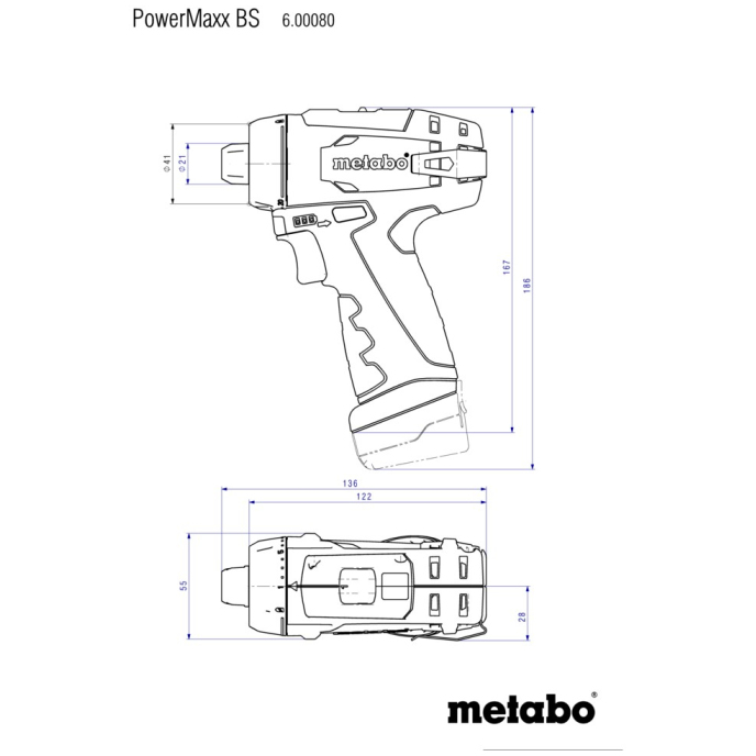 METABO POWERMAXX BS BASIC slika