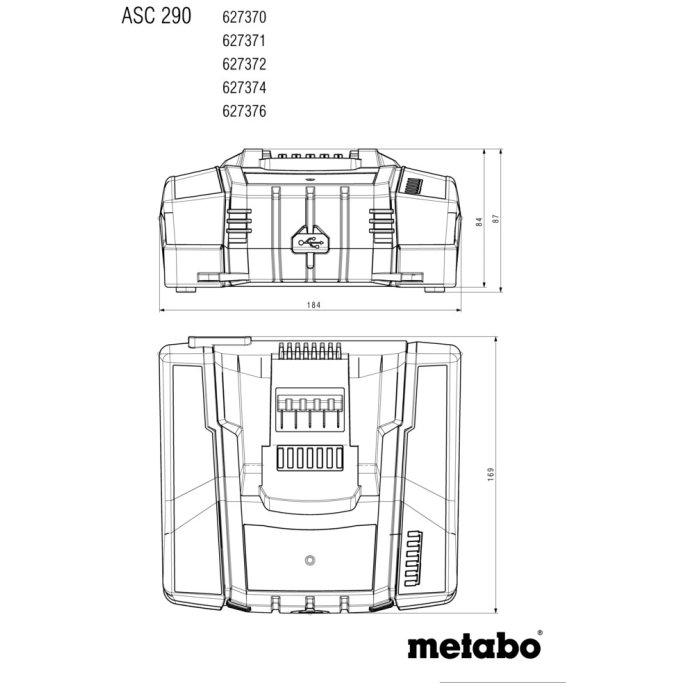 POLNILEC METABO ASC 290 slika