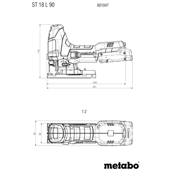 BATERIJSKA VBODNA ŽAGA ST 18 L 90 slika