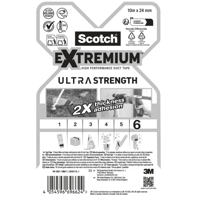 3M DUCT TAPE Scotch Extremium-6 24mmx10m slika