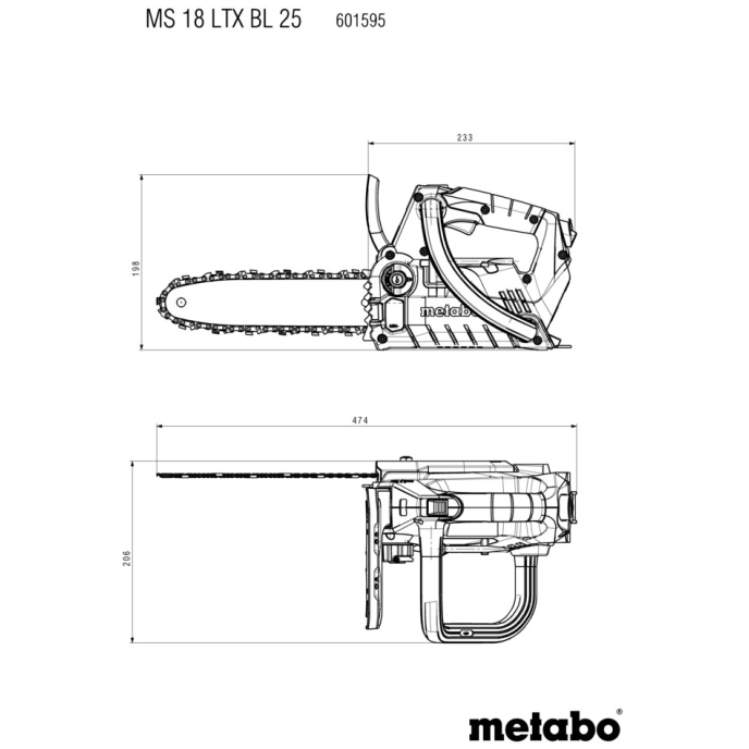 METABO MS 18 LTX BL 25 slika